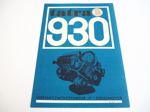 Brochure motore diesel - , tatra