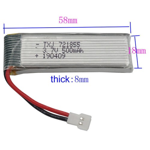 Batteria lipo 500 mah - v,